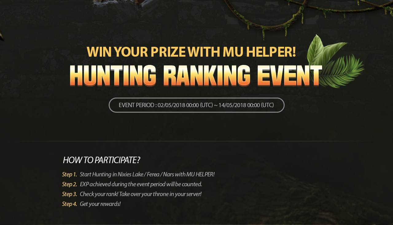 Hunting Ranking Event